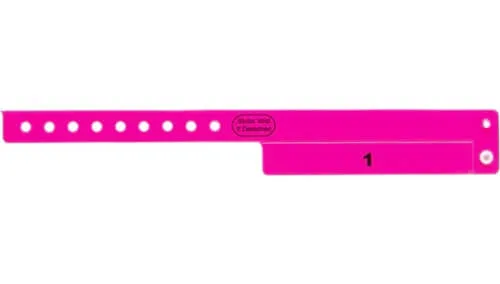Vinyl Wristbands - 1 Tab