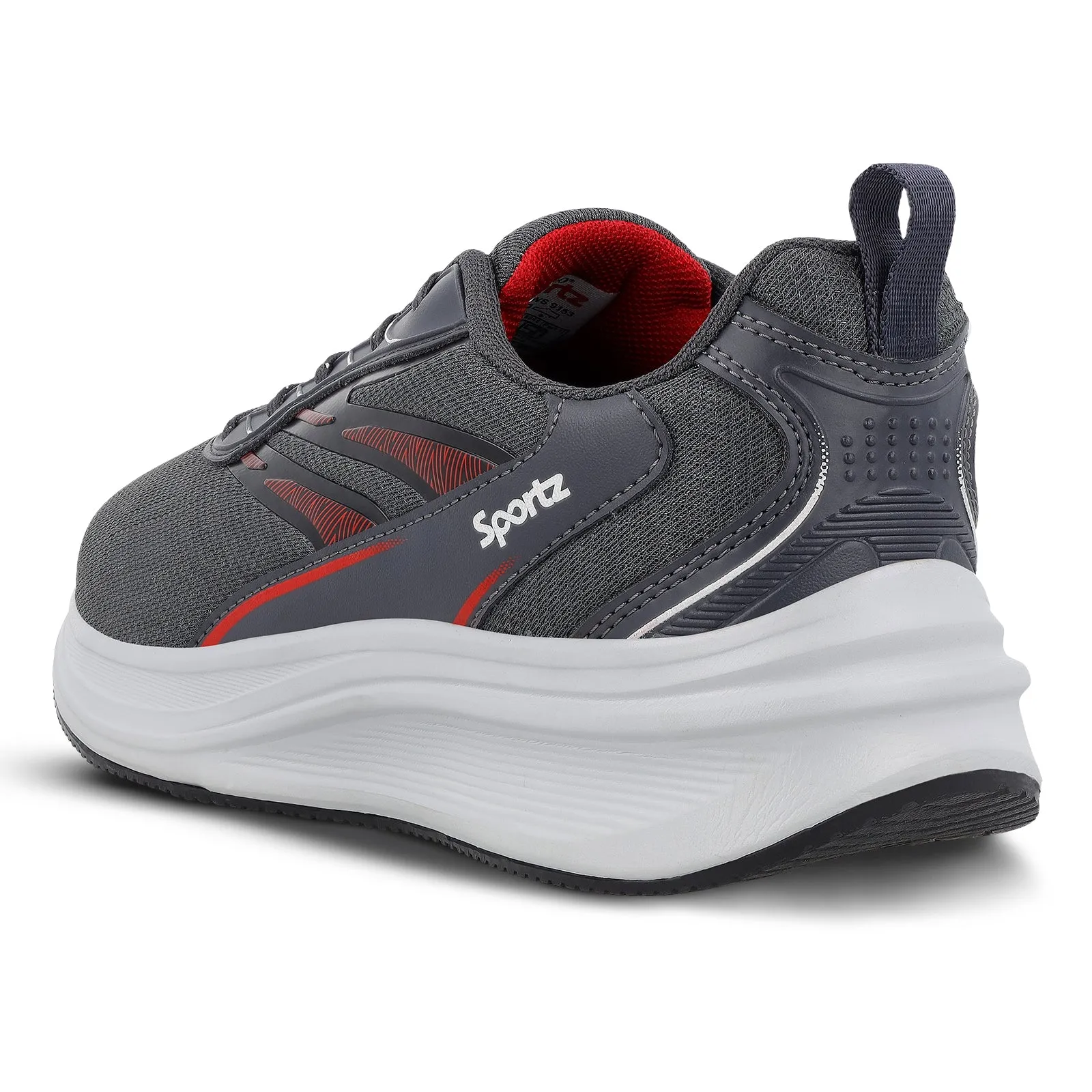 WILZER Men's Lace-up Sports Shoe - WS9153 Dark Grey