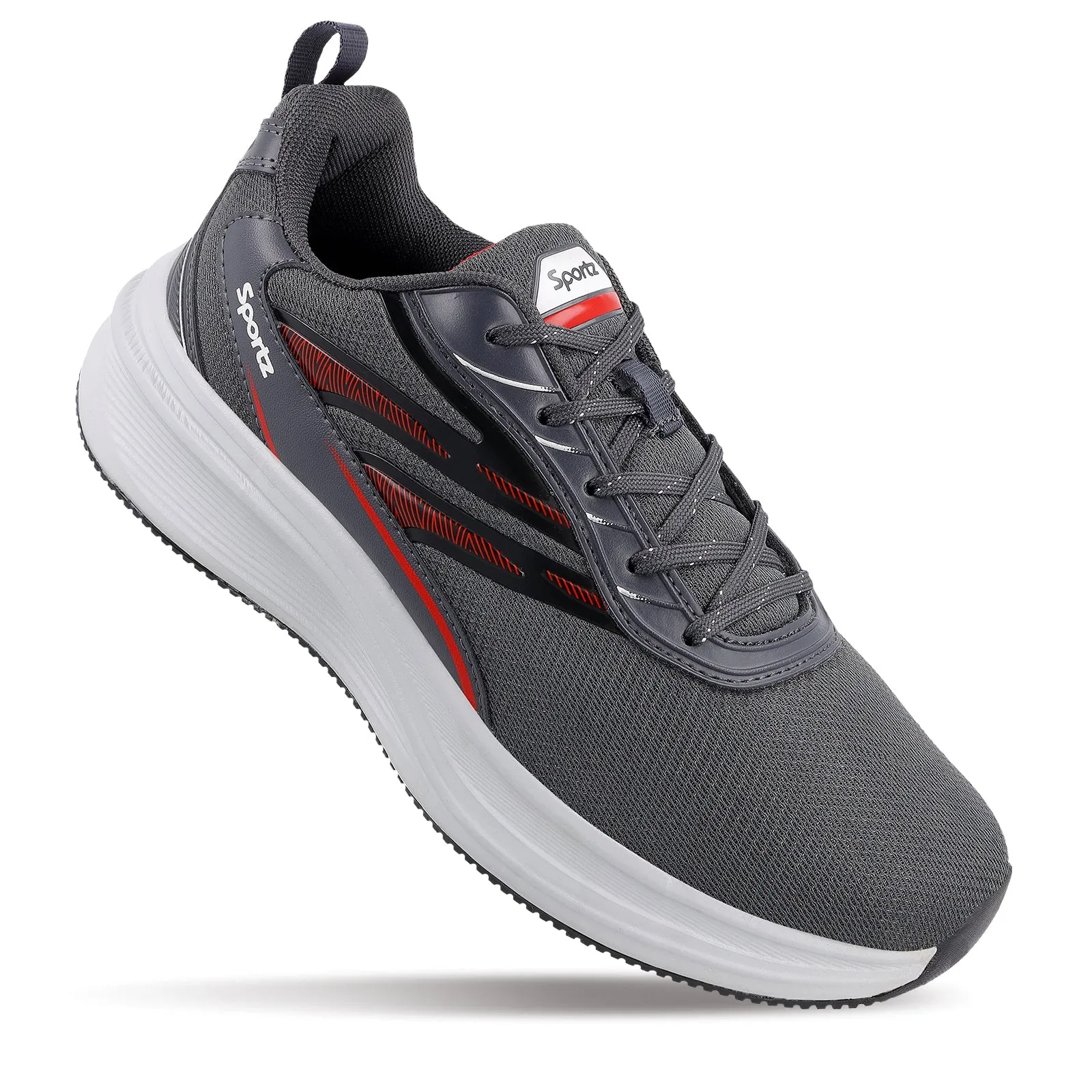 WILZER Men's Lace-up Sports Shoe - WS9153 Dark Grey
