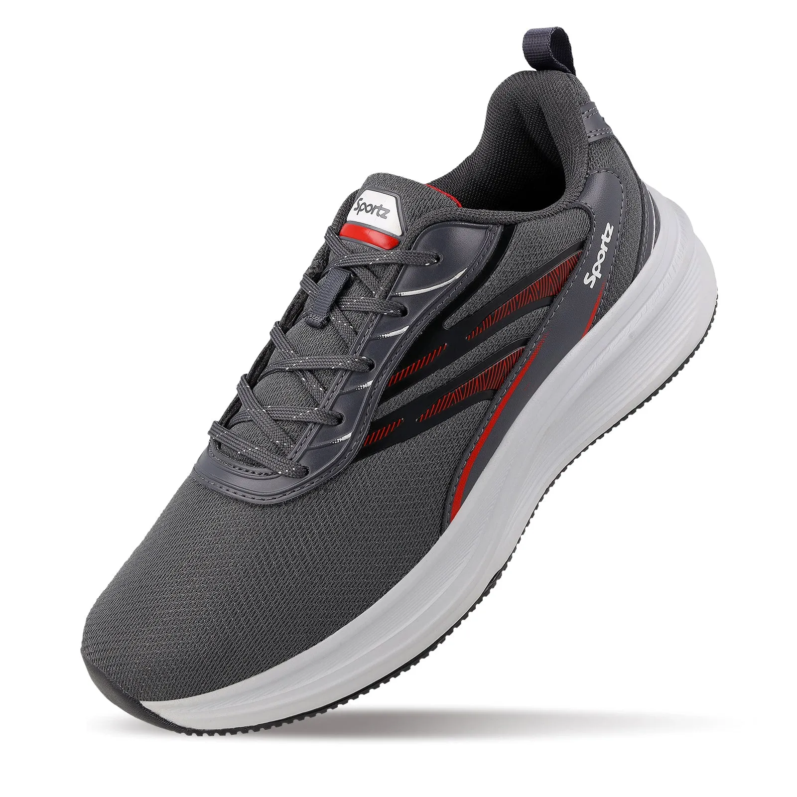 WILZER Men's Lace-up Sports Shoe - WS9153 Dark Grey
