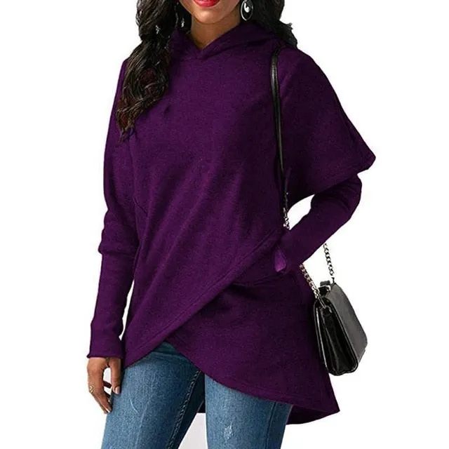 Women Sweatshirts Autumn Winter Long Sleeve Casual Warm Sweatshirt