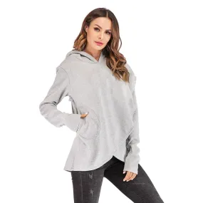 Women Sweatshirts Autumn Winter Long Sleeve Casual Warm Sweatshirt