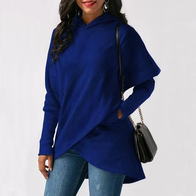 Women Sweatshirts Autumn Winter Long Sleeve Casual Warm Sweatshirt