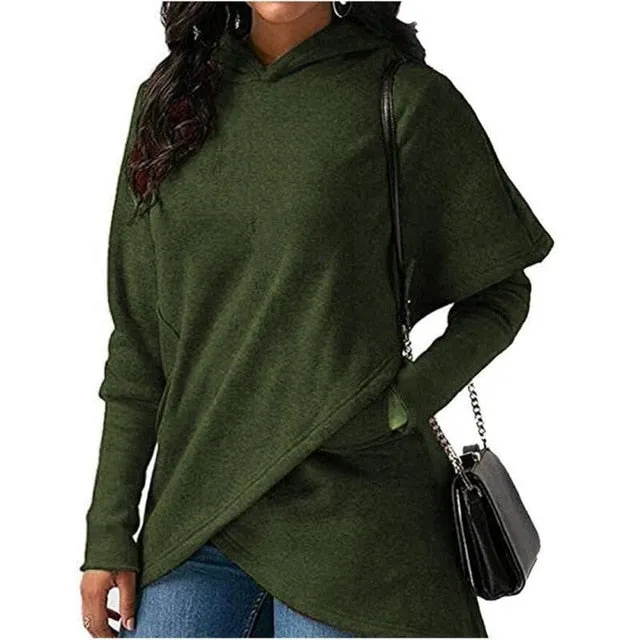 Women Sweatshirts Autumn Winter Long Sleeve Casual Warm Sweatshirt