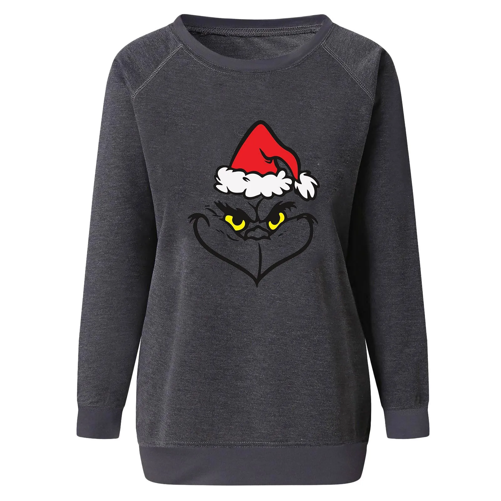 Women's Casual Grinch Christmas Sweatshirts