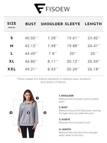 Womens Zipper Sweatshirt Turtleneck Long Sleeve Pullover Casual Loose Sweatshirts Top T Shirts Khaki