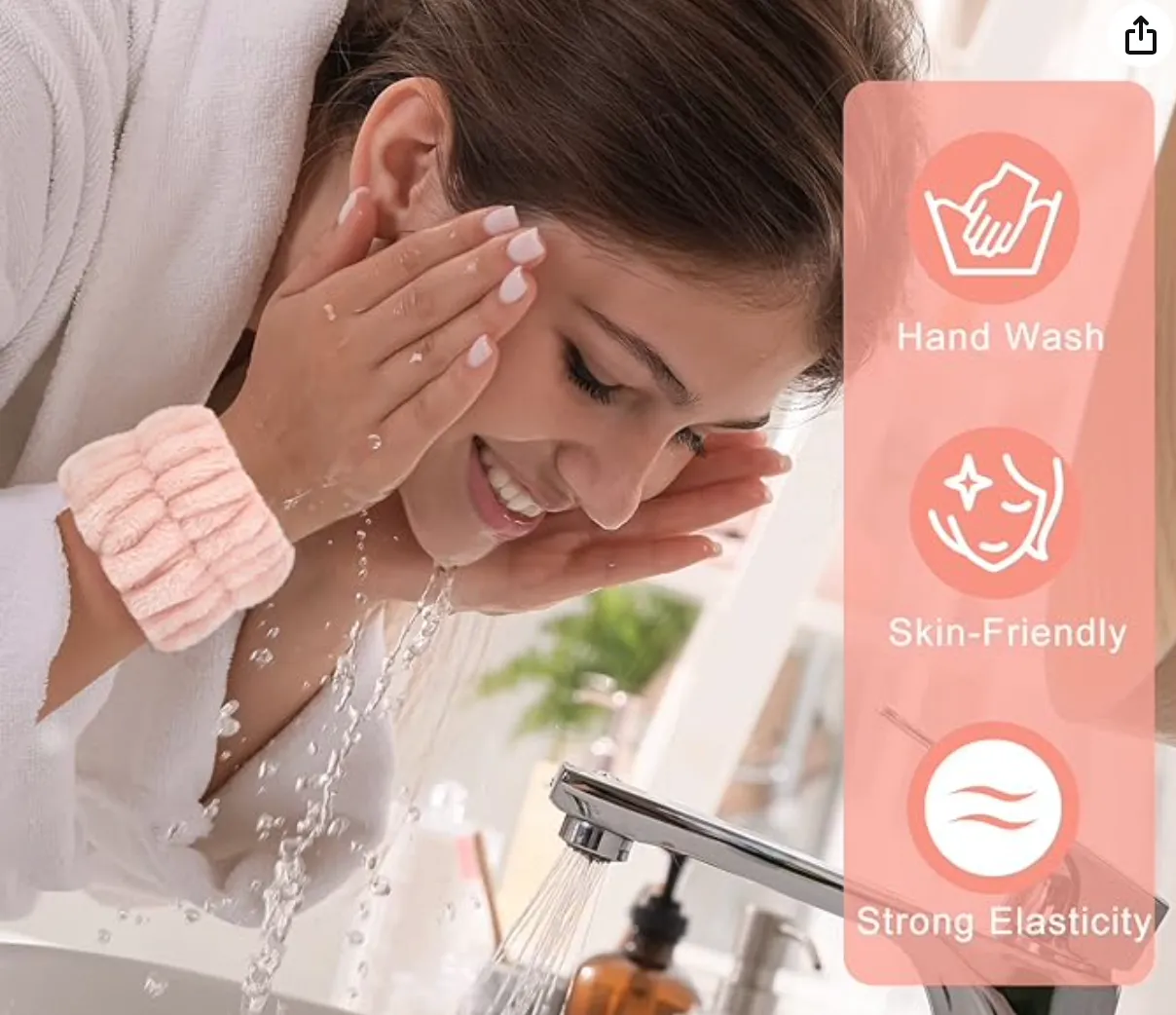 Wristbands for Washing Face, Spa Wristbands