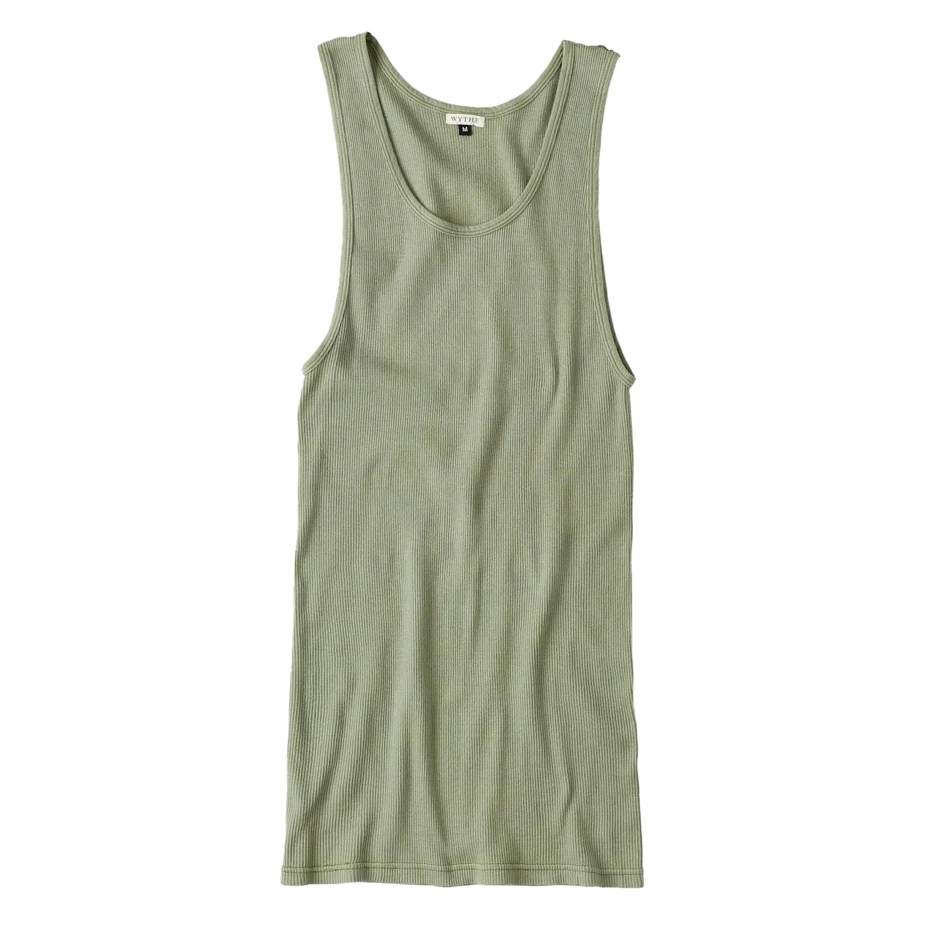 Wythe - Tubular Ribknit Tank - Faded Olive