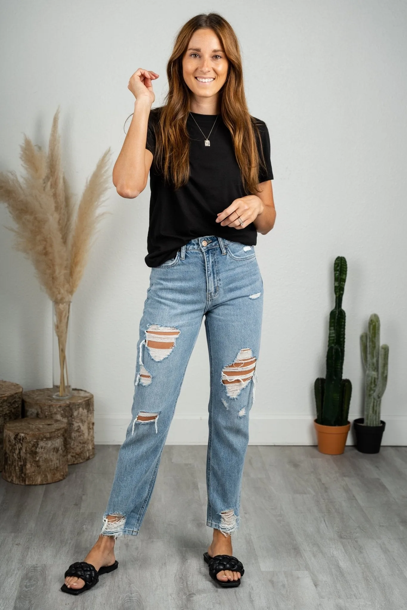 Z Supply easy model tee black